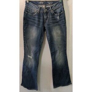 Levis Jeans Women 26 29x28 Blue Bold Curve Classic Boot Cut Low Rise (955)